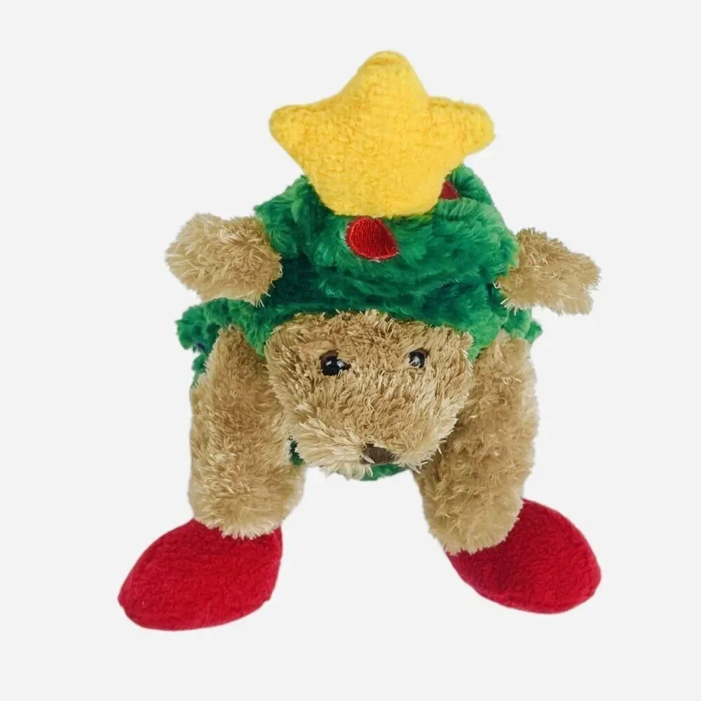 Animal Adventure Christmas Tree Teddy Bear Plush Fuzzy Costume Soft Toy Holiday